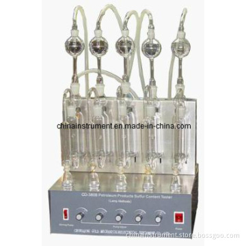 Gd-380b Sulphur Content Tester/Sulfur Content Tester for Petroleum Products